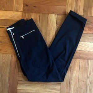High Waisted Black Skinny Pants
